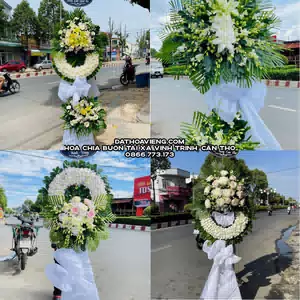 Hoa Viếng Tang Lễ tại Xã Vĩnh Trinh, Cần Thơ