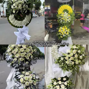 Hoa Viếng Tang Lễ tại Xã Vu Gia, Đà Nẵng