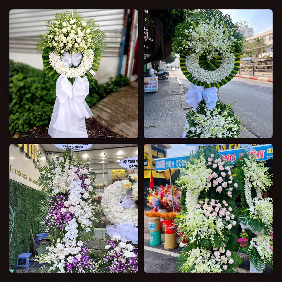 Kệ hoa chia buồn giao tại Phường Hà Lầm, Quảng Ninh - Đặt Hoa Viếng