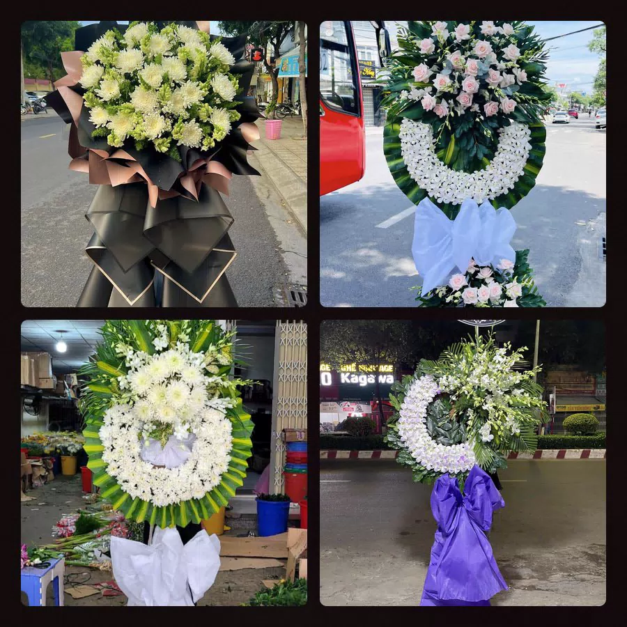 Kệ hoa chia buồn giao tại Phường Bình Minh, Vĩnh Long - Đặt Hoa Viếng
