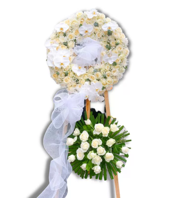 Kệ hoa hoa chia buồn