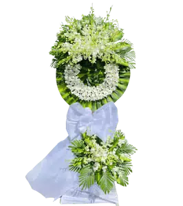 Kệ Hoa Kính Viếng 2 Tầng