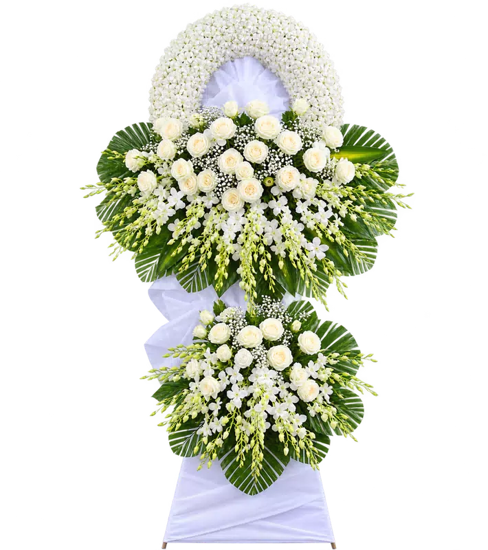 Kệ Hoa Kính Viếng Kệ Hoa Kính Viếng Dáng Đứng Cân Đối