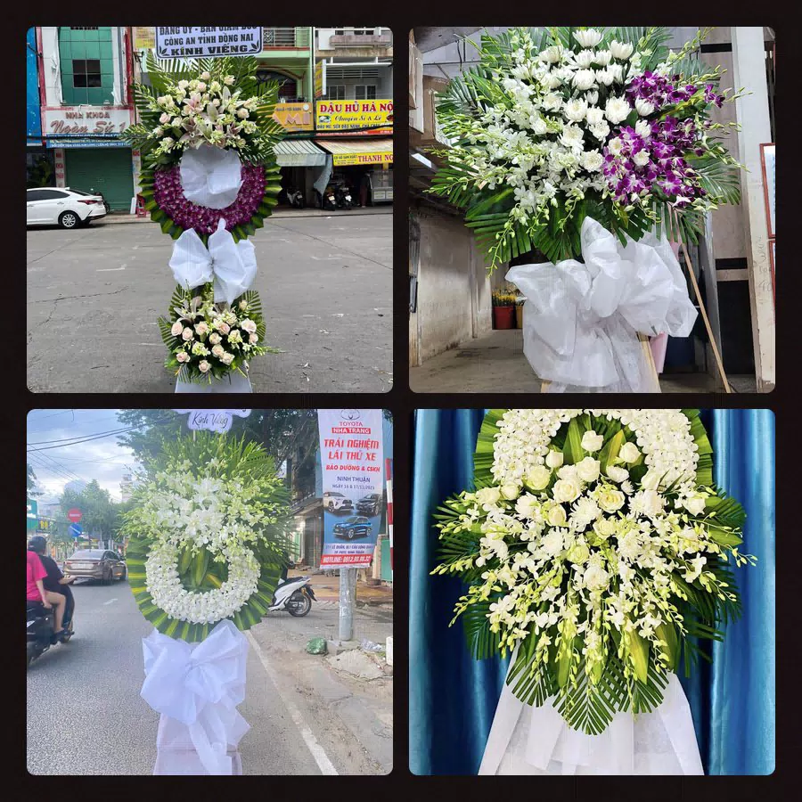 Kệ hoa tang lễ giao tại Ba Tri, Huyện Ba Tri - Đặt Hoa Viếng