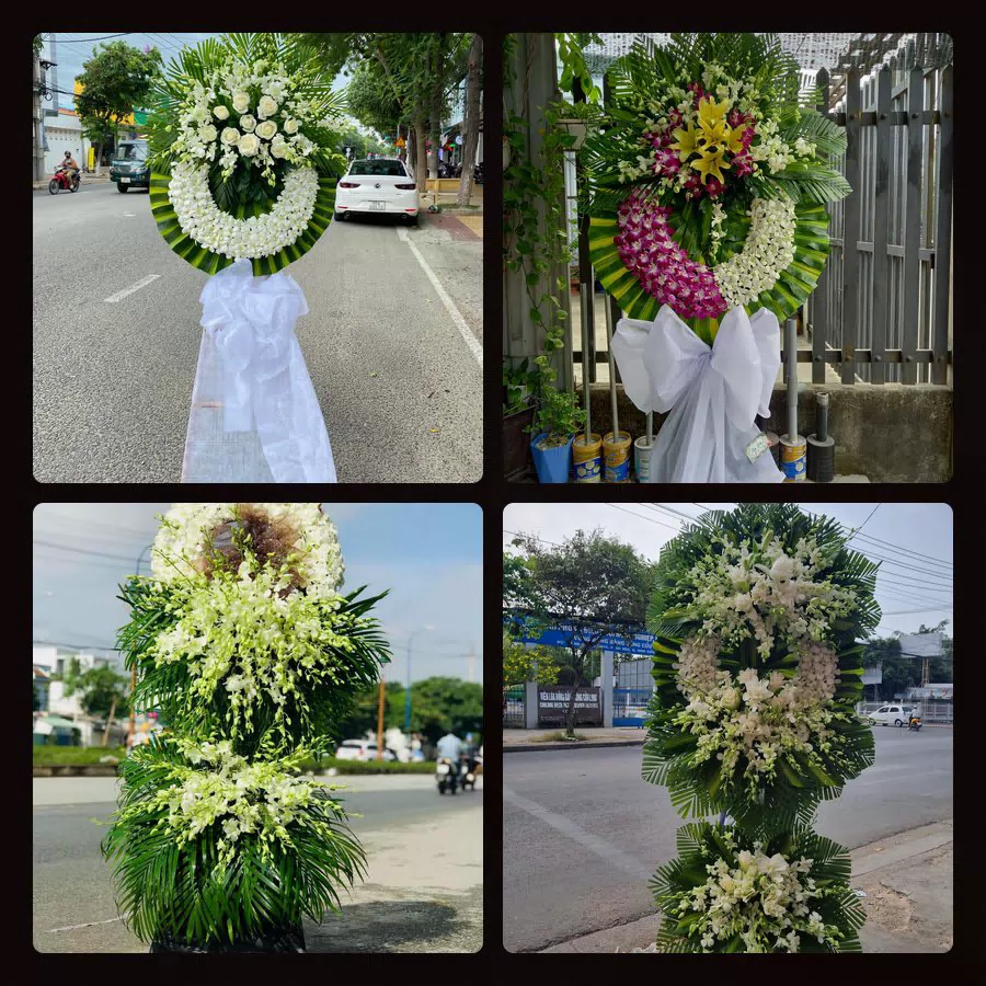 Kệ hoa tang lễ giao tại Bình Minh, Huyện Kim Sơn - Đặt Hoa Viếng