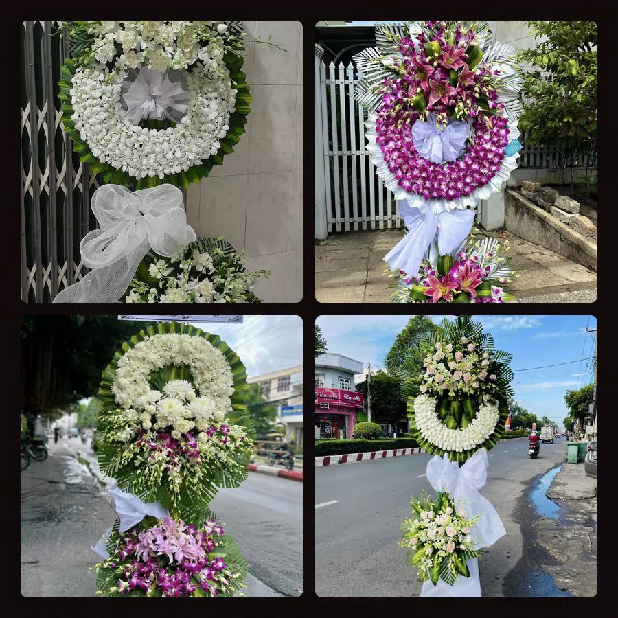 Kệ hoa tang lễ giao tại Cái Dầu, Huyện Châu Phú - Đặt Hoa Viếng