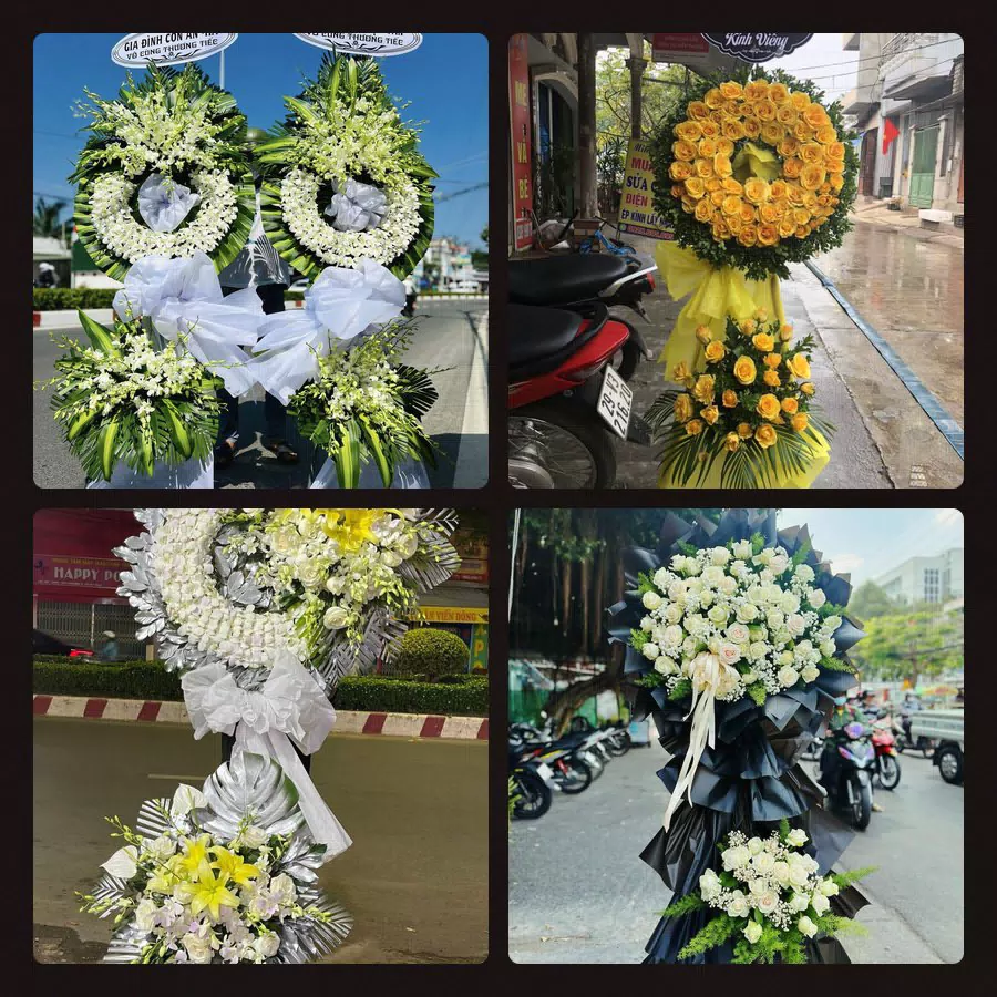 Kệ hoa tang lễ giao tại Chi Đông, Huyện Mê Linh - Đặt Hoa Viếng