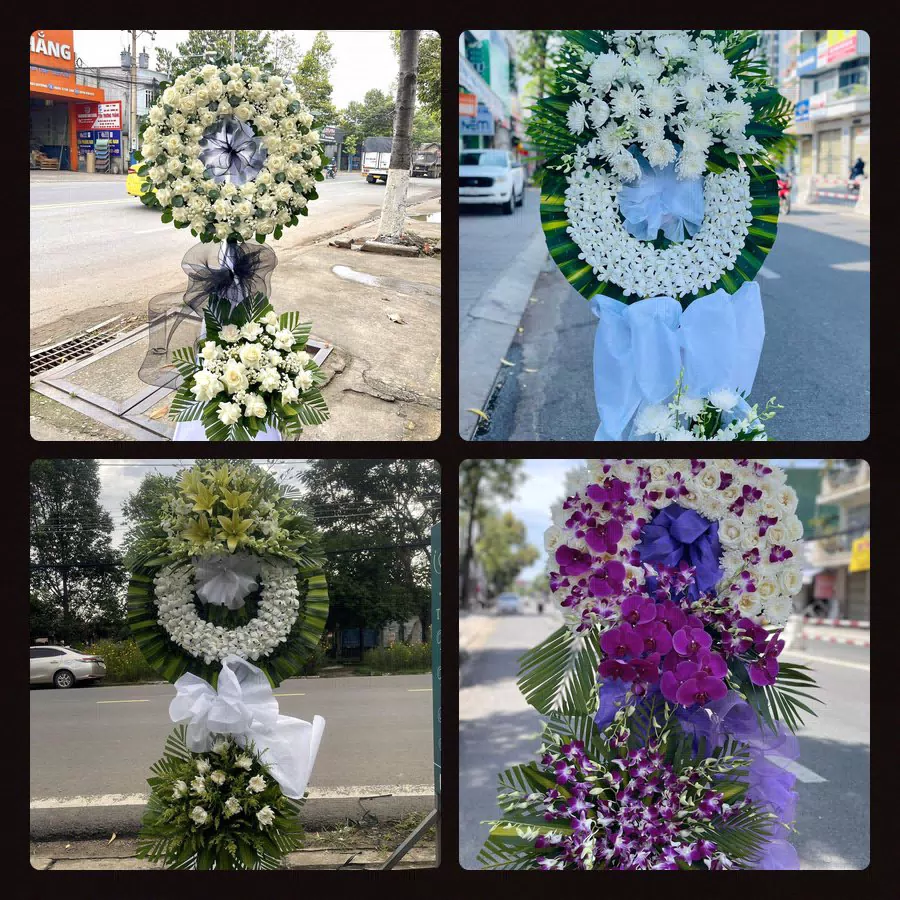 Kệ hoa tang lễ giao tại Đồi Ngô, Huyện Lục Nam - Đặt Hoa Viếng