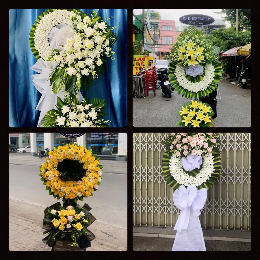 Kệ hoa tang lễ giao tại Phường Bình Hòa, TP.HCM - Đặt Hoa Viếng