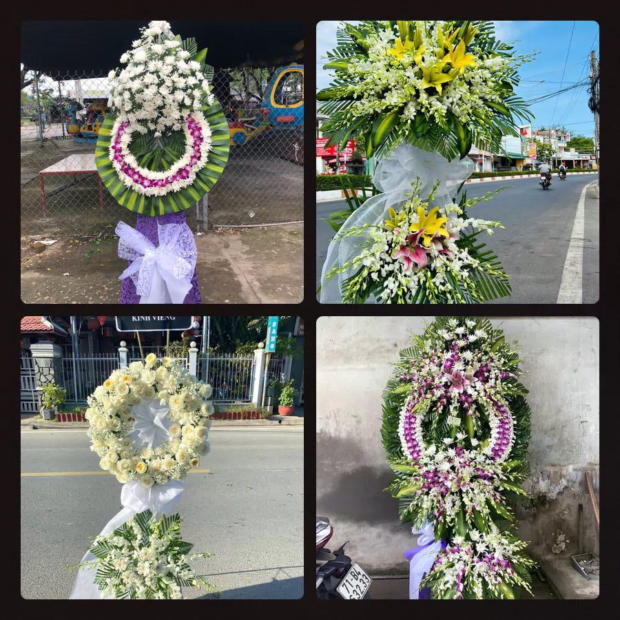 Kệ hoa tang lễ giao tại Phường An Bình, Cần Thơ - Đặt Hoa Viếng