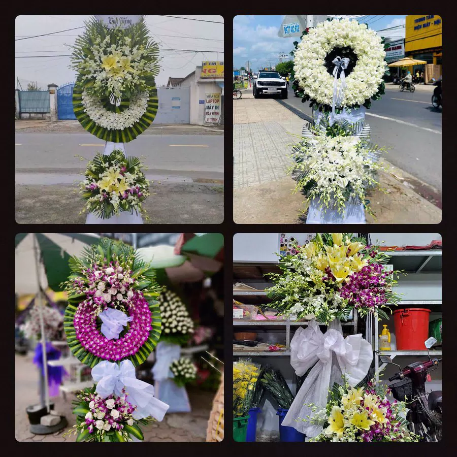 Kệ hoa tang lễ giao tại Phường Bình Trị Đông, TP.HCM - Đặt Hoa Viếng
