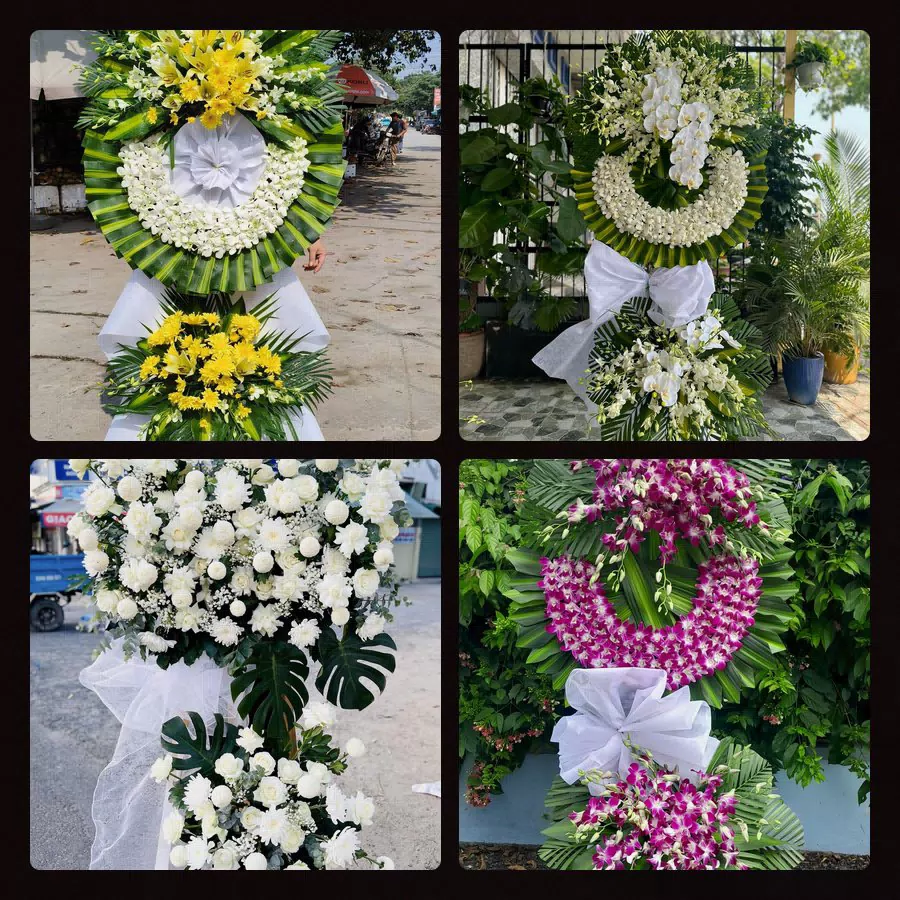 Kệ hoa tang lễ giao tại Phường Bình Trưng, TP.HCM - Đặt Hoa Viếng