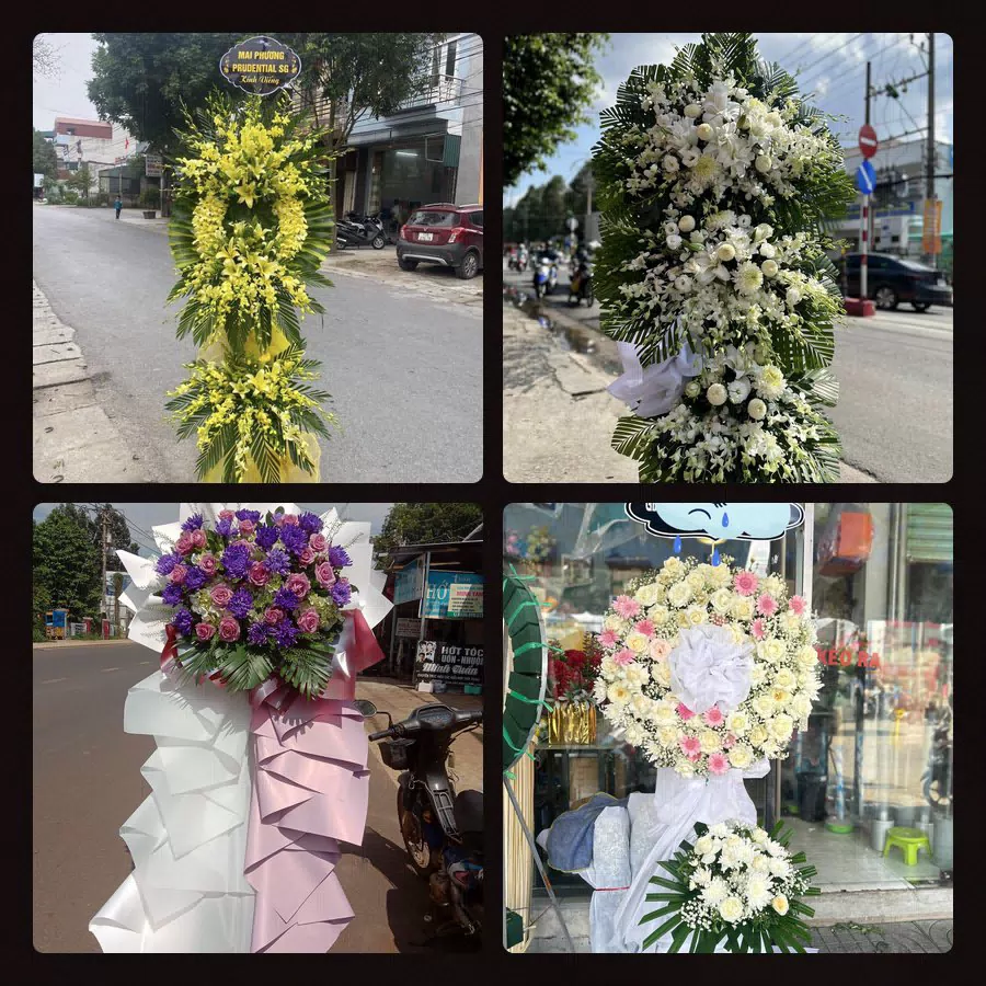 Kệ hoa tang lễ giao tại Phường Cái Vồn, Vĩnh Long - Đặt Hoa Viếng