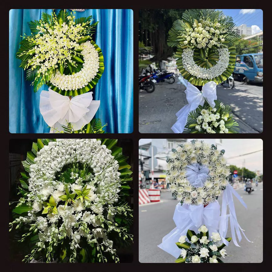 Kệ hoa tang lễ giao tại Phường Chánh Phú Hòa, TP.HCM - Đặt Hoa Viếng