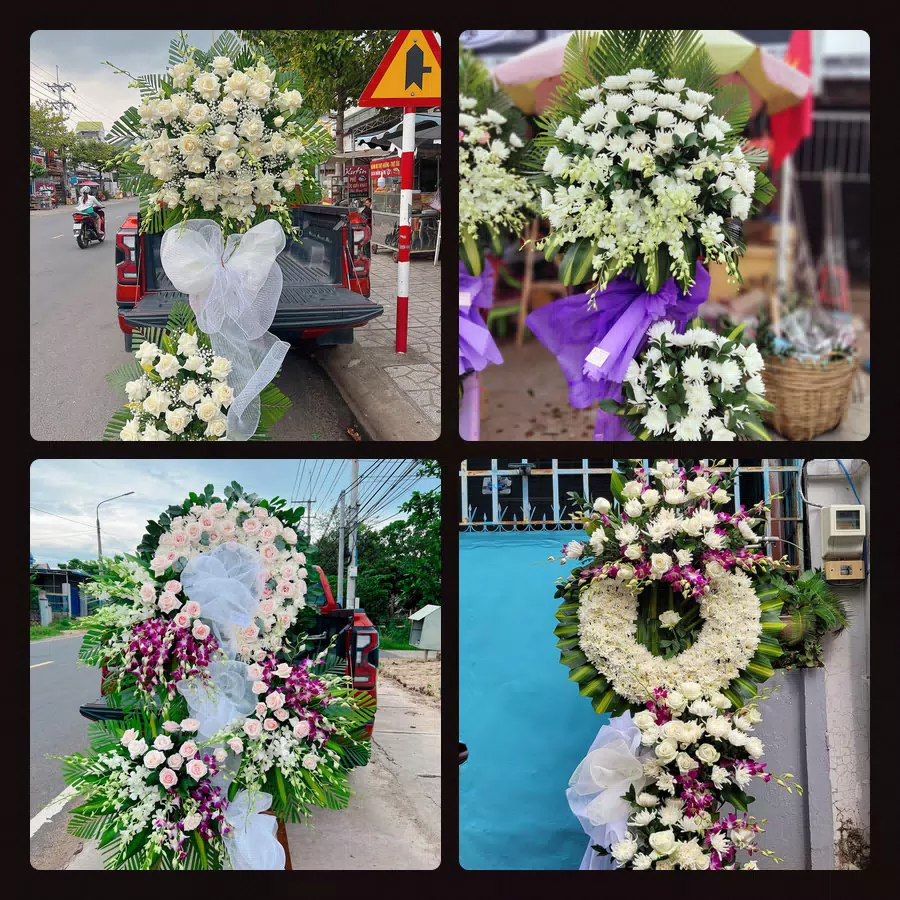 Kệ hoa tang lễ giao tại Phường Chợ Quán, TP.HCM - Đặt Hoa Viếng