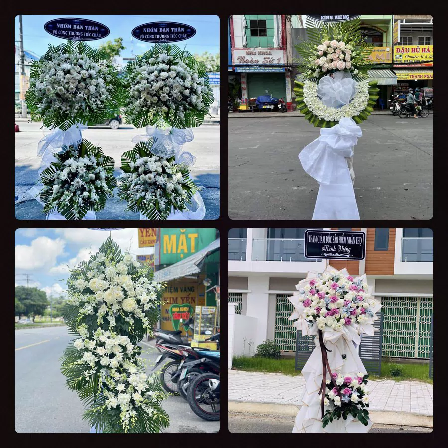 Kệ hoa tang lễ giao tại Phường Đông Hưng Thuận, TP.HCM - Đặt Hoa Viếng