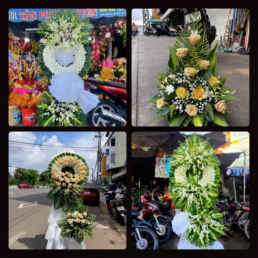 Kệ hoa tang lễ giao tại Phường Hiệp Hòa, Quảng Ninh - Đặt Hoa Viếng