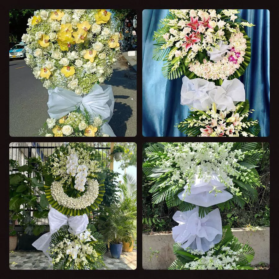 Kệ hoa tang lễ giao tại Phường Hòa Bình, TP.HCM - Đặt Hoa Viếng