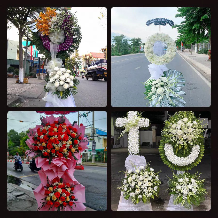 Kệ hoa tang lễ giao tại Phường Khánh Hậu, Tây Ninh - Đặt Hoa Viếng