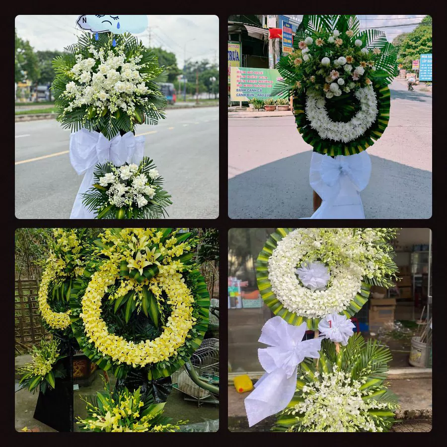 Kệ hoa tang lễ giao tại Phường Long Hương, TP.HCM - Đặt Hoa Viếng