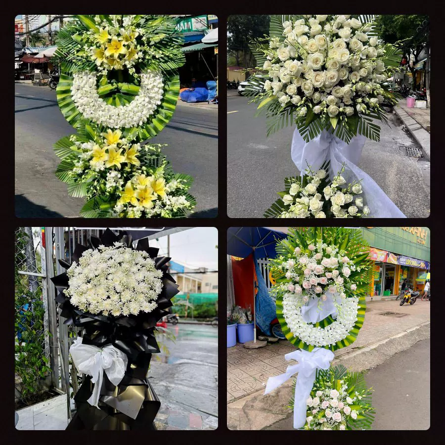 Kệ hoa tang lễ giao tại Phường Mỹ Thượng, Huế - Đặt Hoa Viếng