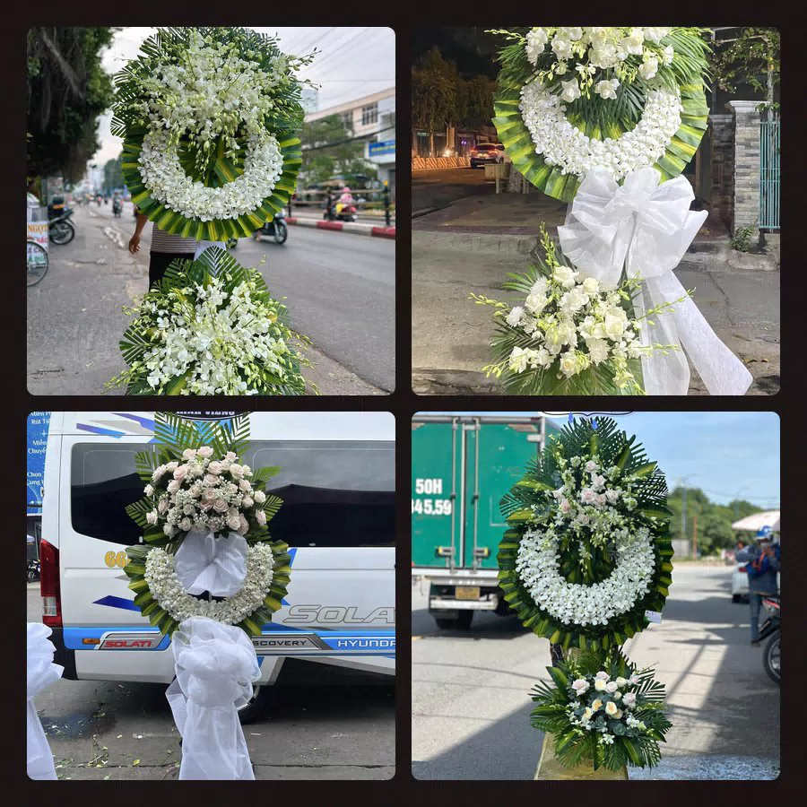 Kệ hoa tang lễ giao tại Phường Ô Môn, Cần Thơ - Đặt Hoa Viếng