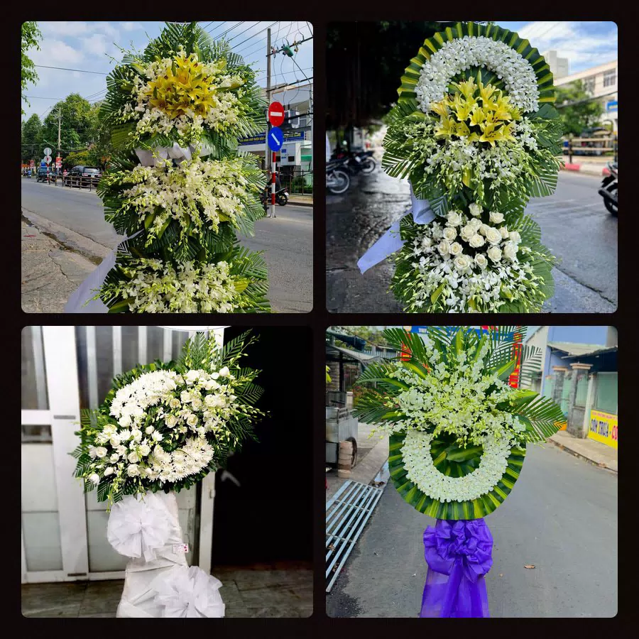 Kệ hoa tang lễ giao tại Phường Phú Định, TP.HCM - Đặt Hoa Viếng