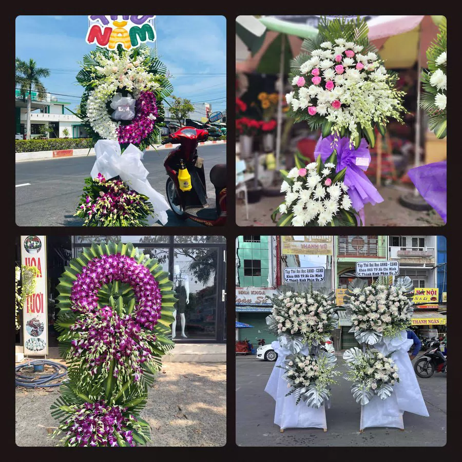 Kệ hoa tang lễ giao tại Phường Phú Khương, Vĩnh Long - Đặt Hoa Viếng