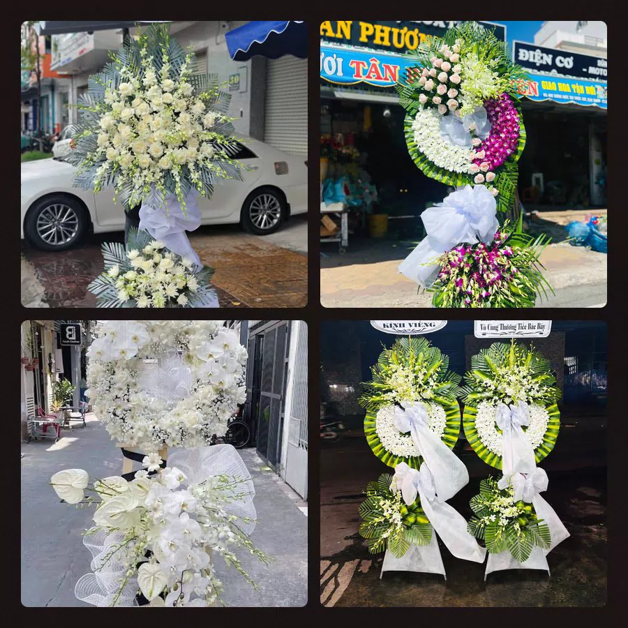 Kệ hoa tang lễ giao tại Phường Phú Mỹ, TP.HCM - Đặt Hoa Viếng