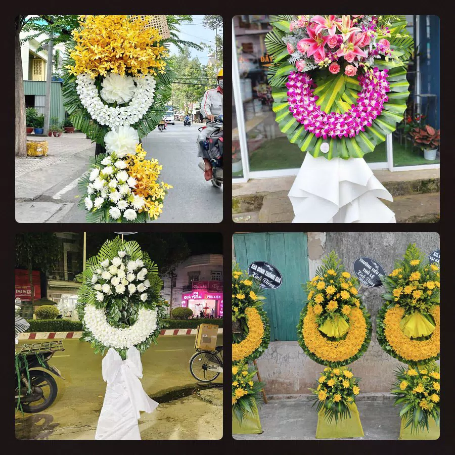 Kệ hoa tang lễ giao tại Phường Tam Thắng, TP.HCM - Đặt Hoa Viếng