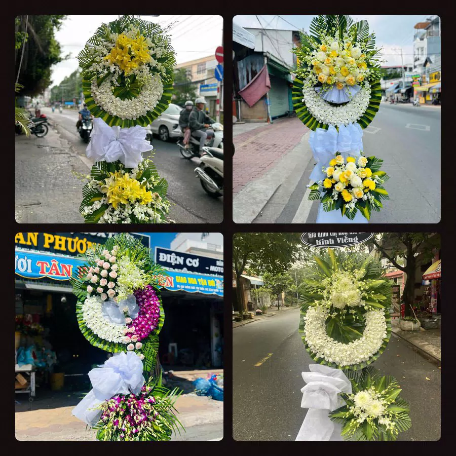 Kệ hoa tang lễ giao tại Phường Tân Hưng, TP.HCM - Đặt Hoa Viếng