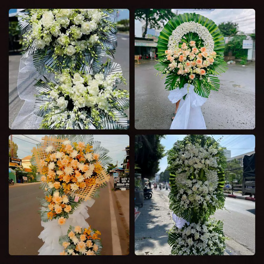 Kệ hoa tang lễ giao tại Phường Tây Nam, TP.HCM - Đặt Hoa Viếng
