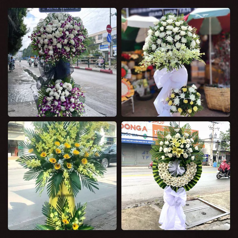 Kệ hoa tang lễ giao tại Phường Thanh Đức, Vĩnh Long - Đặt Hoa Viếng