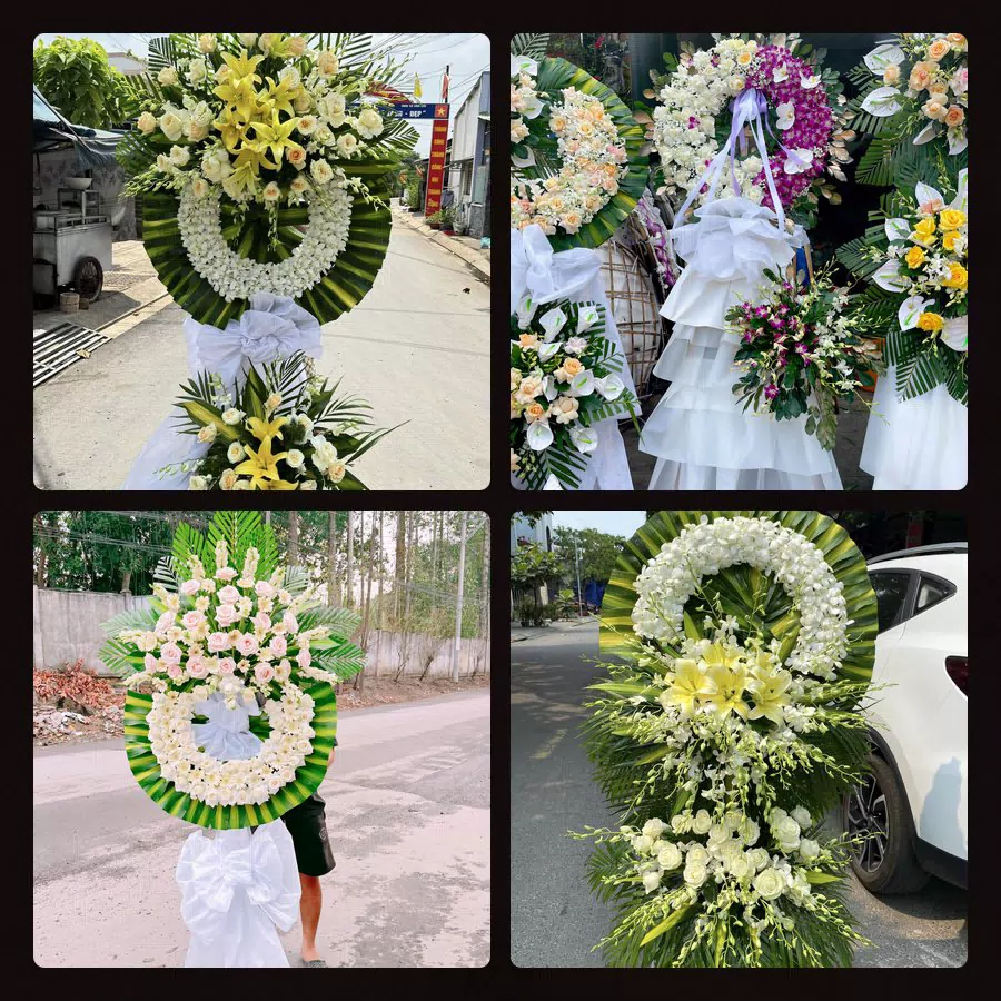 Kệ hoa tang lễ giao tại Phường Trung Mỹ Tây, TP.HCM - Đặt Hoa Viếng