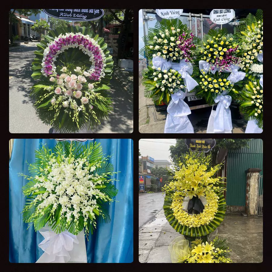 Kệ hoa tang lễ giao tại Phường Tự Lạn, Bắc Ninh - Đặt Hoa Viếng