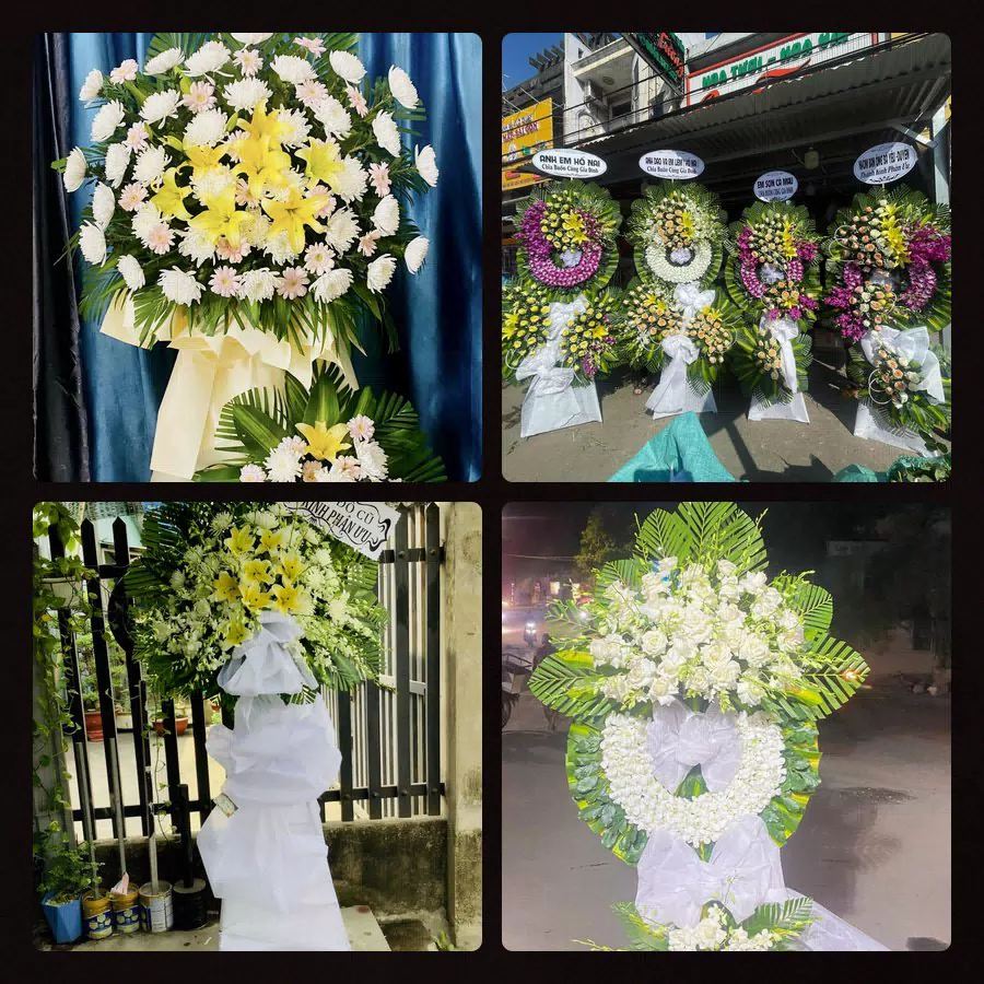Kệ hoa tang lễ giao tại Phường Tứ Minh, Hải Phòng - Đặt Hoa Viếng