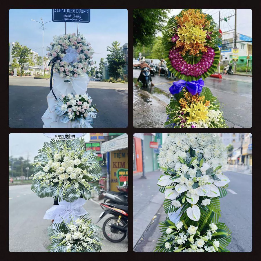 Kệ hoa tang lễ giao tại Phường Việt Hòa, Hải Phòng - Đặt Hoa Viếng