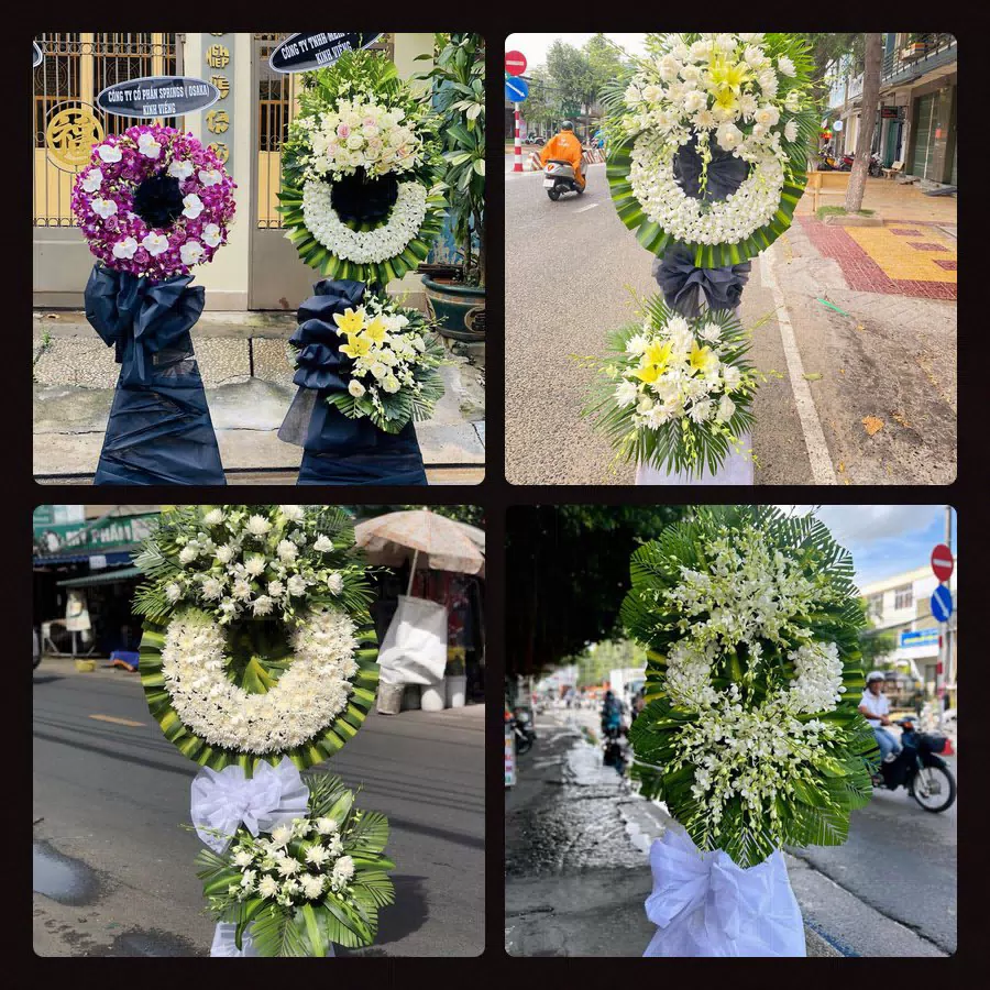 Kệ hoa tang lễ giao tại Phường Vĩnh Hội, TP.HCM - Đặt Hoa Viếng