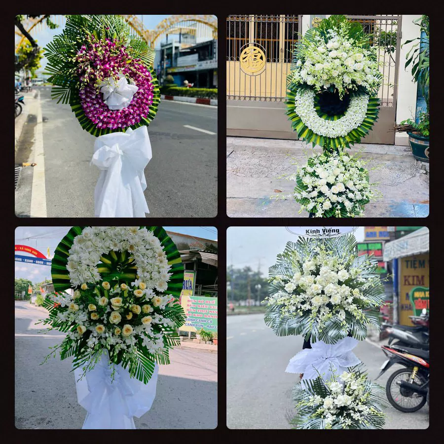 Kệ hoa tang lễ giao tại Xã An Hữu, Đồng Tháp - Đặt Hoa Viếng