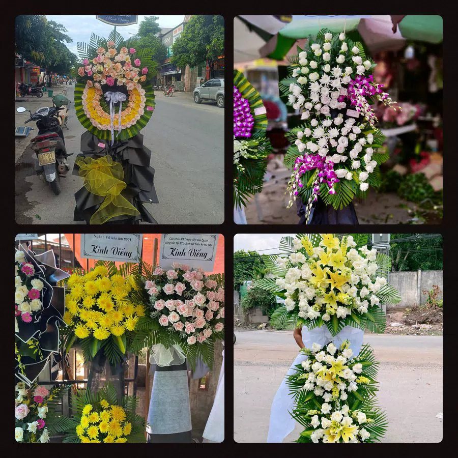 Kệ hoa tang lễ giao tại Xã Bản Nguyên, Phú Thọ - Đặt Hoa Viếng