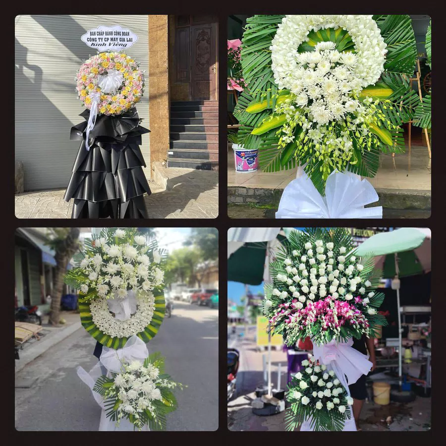 Kệ hoa tang lễ giao tại Xã Bình Chánh, TP.HCM - Đặt Hoa Viếng