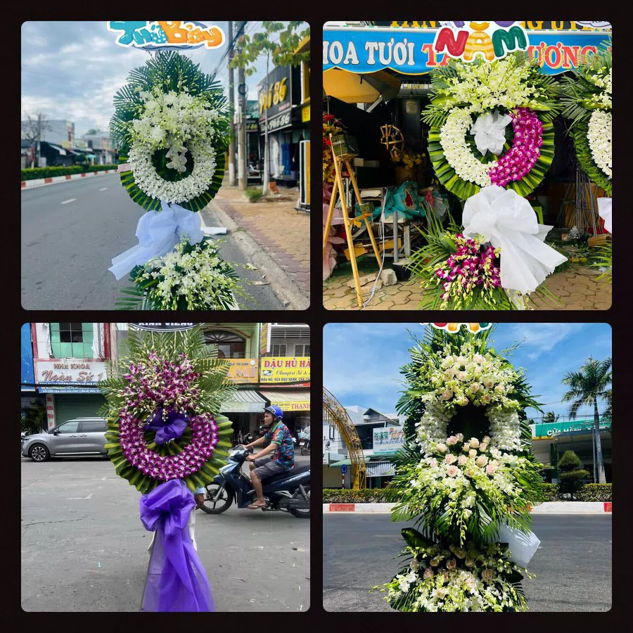 Kệ hoa tang lễ giao tại Xã Bình Phú, Đồng Tháp - Đặt Hoa Viếng