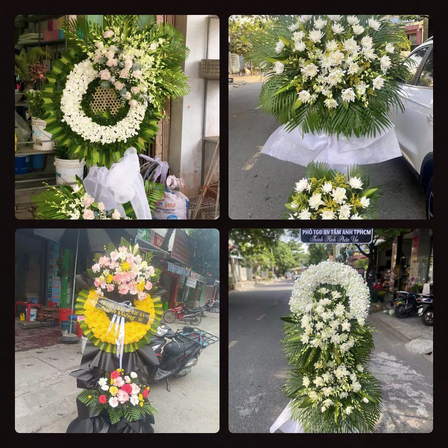 Kệ hoa tang lễ giao tại Xã Cẩm Giàng, Hải Phòng - Đặt Hoa Viếng