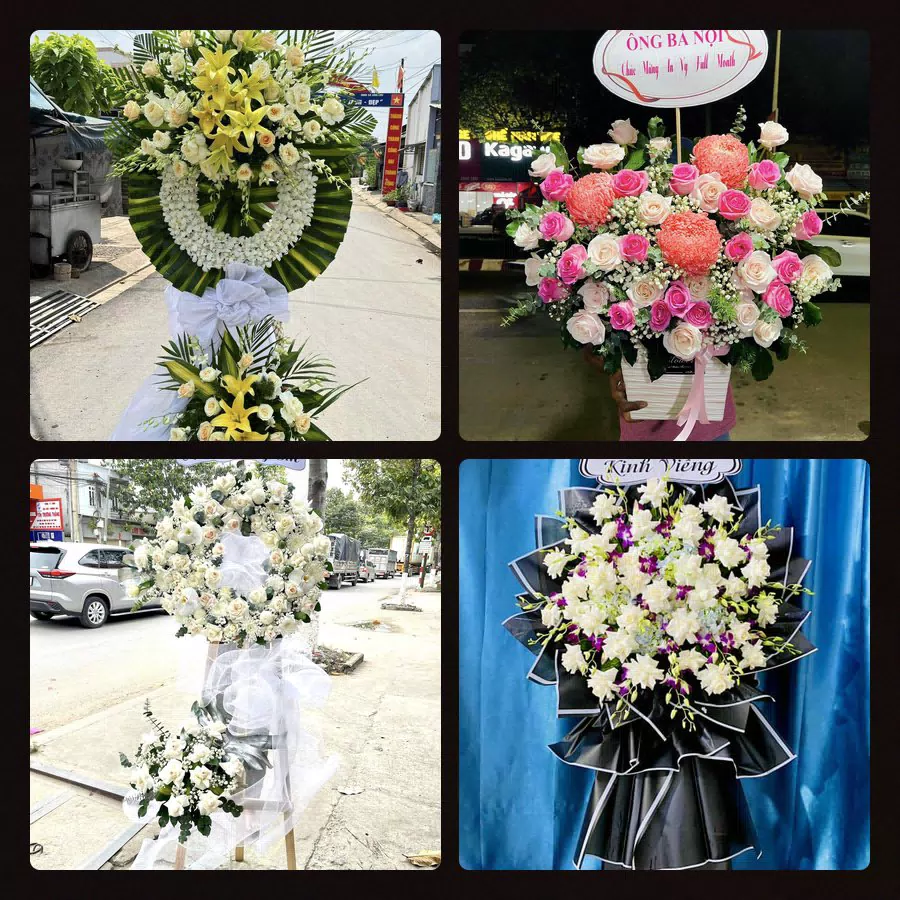 Kệ hoa tang lễ giao tại Xã Cẩm Khê, Phú Thọ - Đặt Hoa Viếng