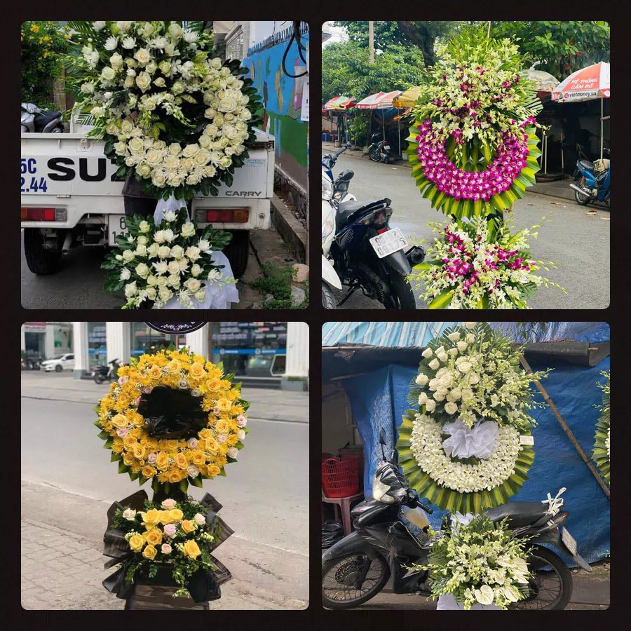 Kệ hoa tang lễ giao tại Xã Châu Thành, Đồng Tháp - Đặt Hoa Viếng