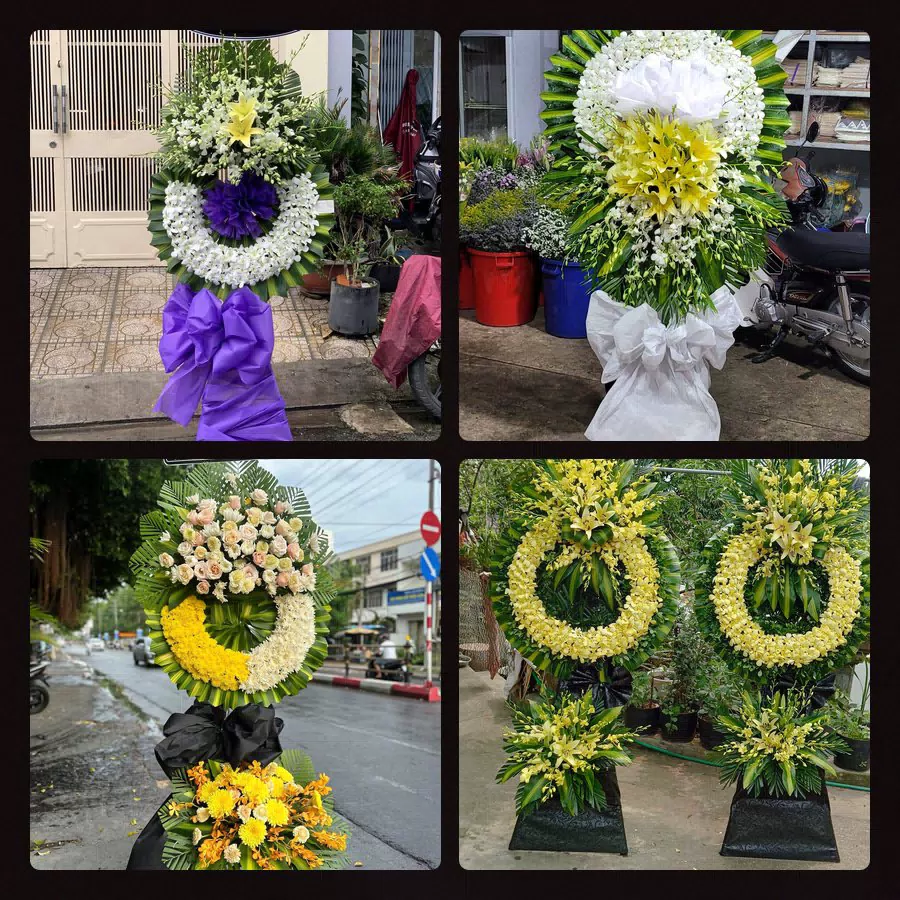 Kệ hoa tang lễ giao tại Xã Châu Thành, Tây Ninh - Đặt Hoa Viếng