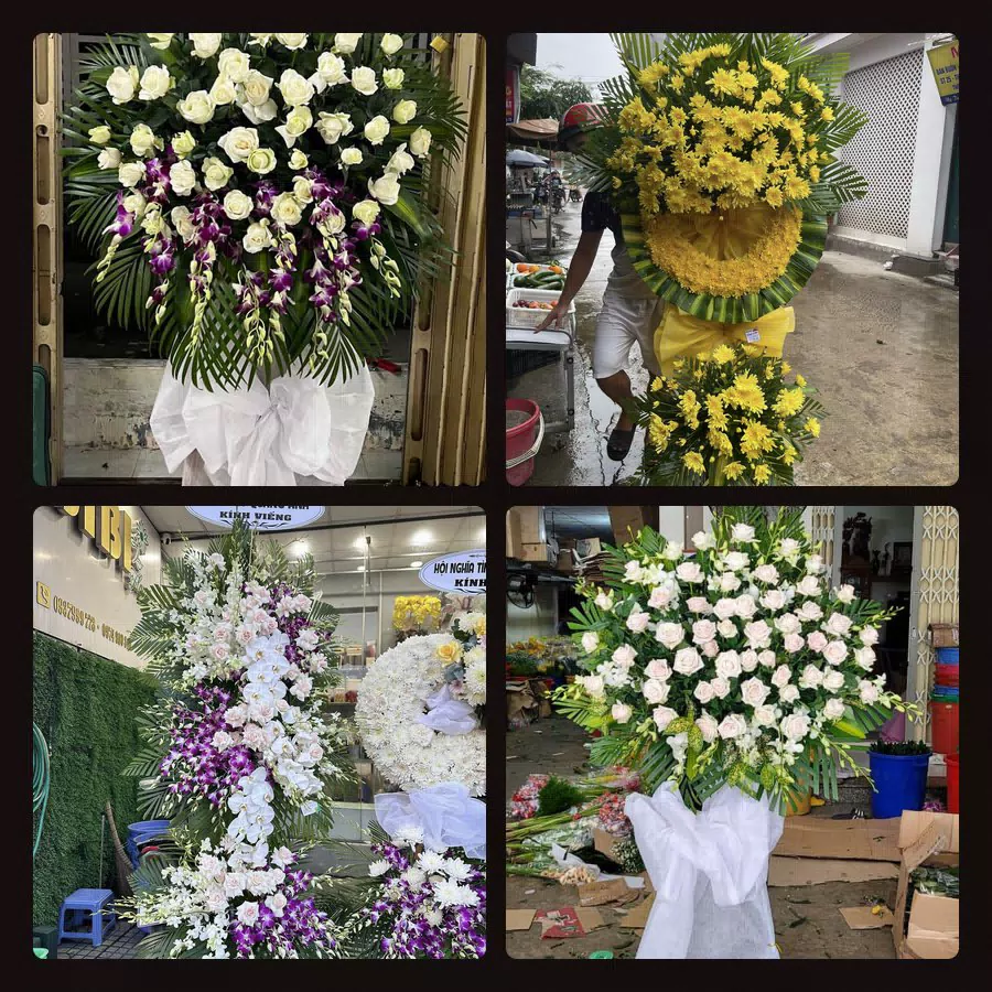 Vòng hoa chia buồn giao tại Xã Đại Xuyên, Hà Nội - Đặt Hoa Viếng