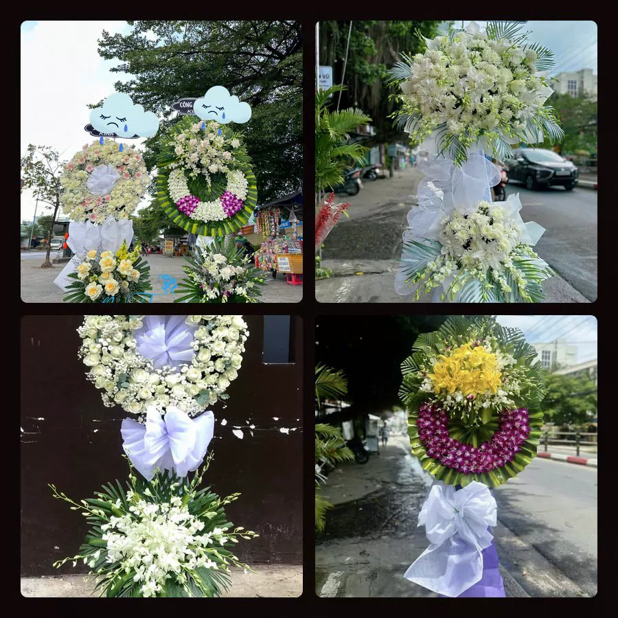 Kệ hoa tang lễ giao tại Xã Đồng Sơn, Đồng Tháp - Đặt Hoa Viếng
