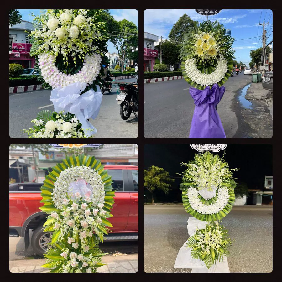 Kệ hoa tang lễ giao tại Xã Gia Thuận, Đồng Tháp - Đặt Hoa Viếng
