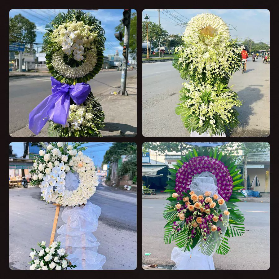 Kệ hoa tang lễ giao tại Xã Giao Long, Vĩnh Long - Đặt Hoa Viếng